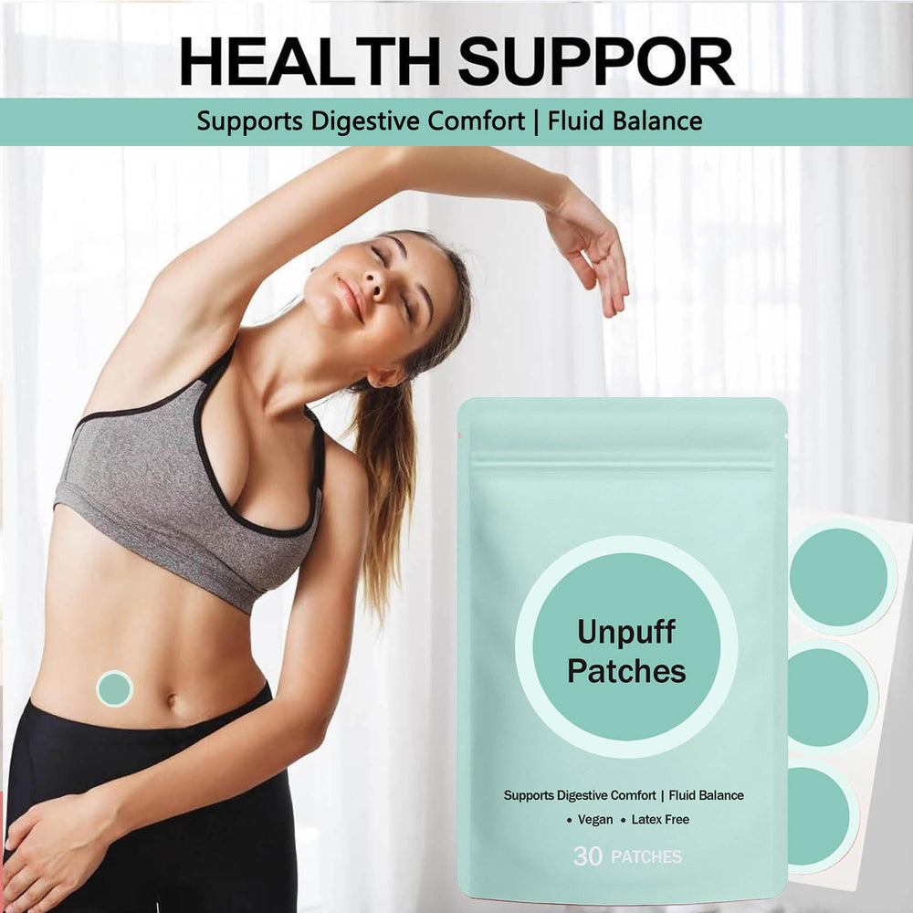 FTKV Unpuff Patches featuring turmeric add earthy warmth during activity.