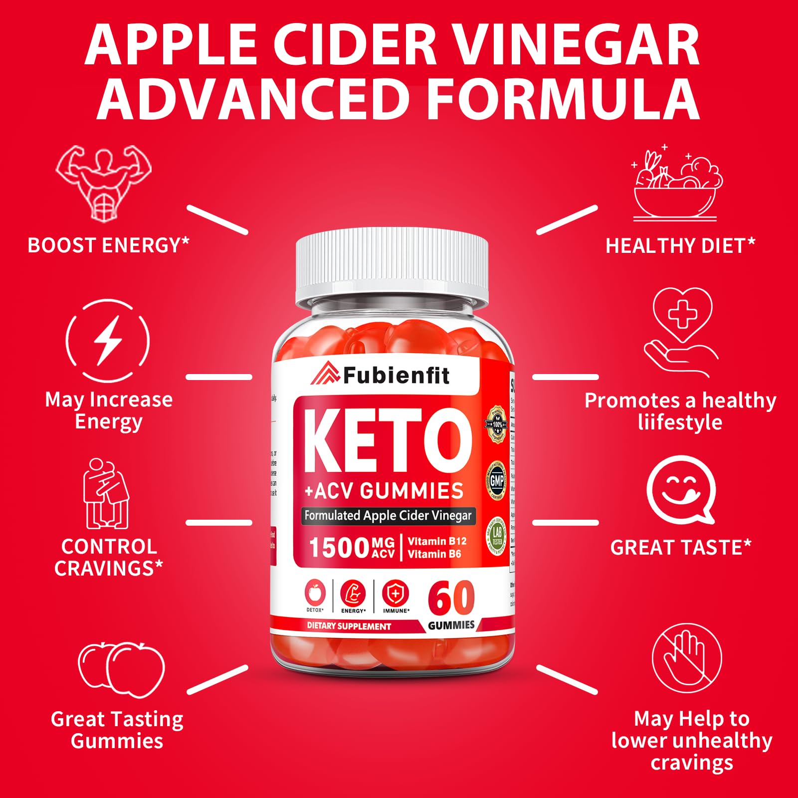 Ingredients include beetroot, pomegranate, and apple cider vinegar for natural metabolism support.