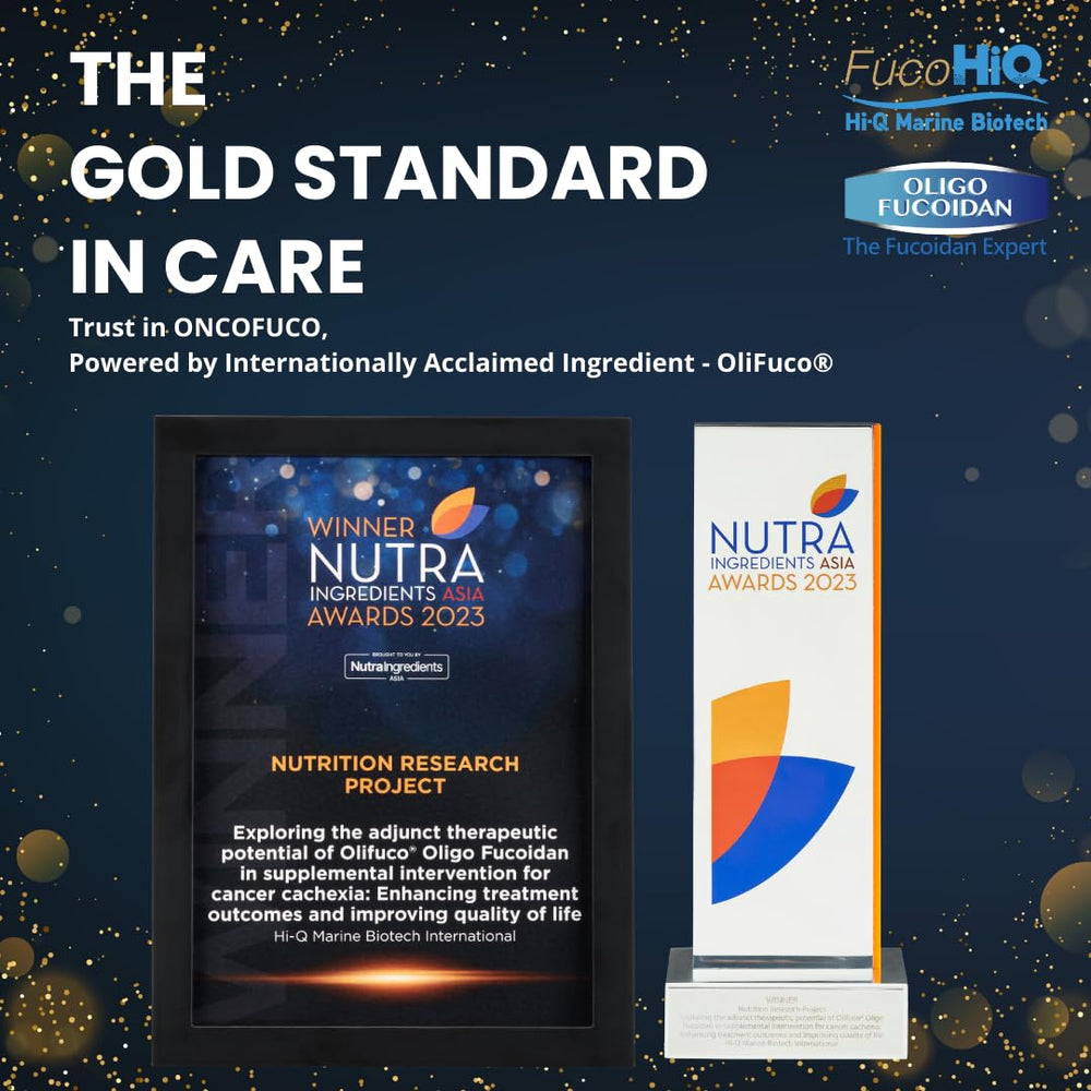 FUCOHIQ ONCOFUCO packaging visuals reinforce quality and two-pack value
