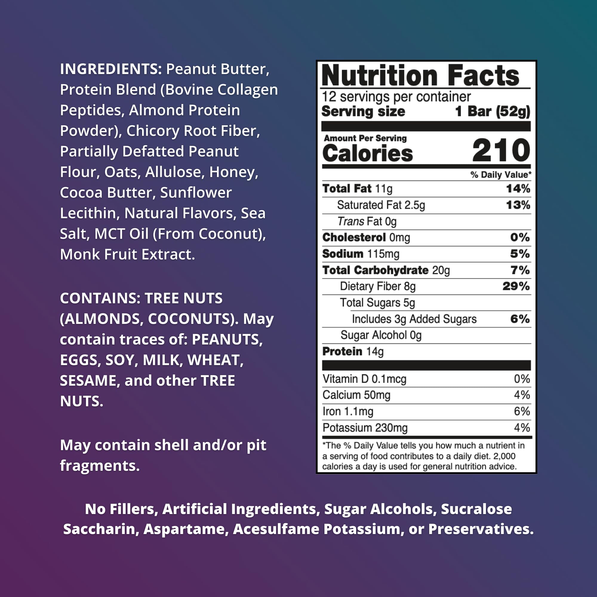 Fuel 4 Ever chocolate almond bar showcasing rich texture and protein boost.