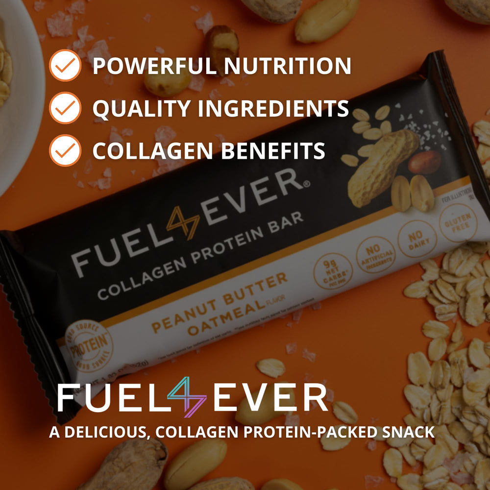 Fuel 4 Ever bar shown for on-the-go snacking and energy.