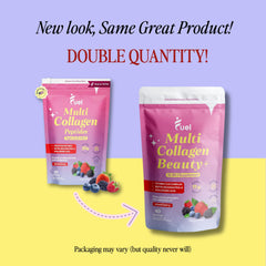 Fuel Multi Collagen scoop shown for quick daily dosages.