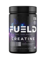 FUELD Creatine Micronized powder scoop for precise serving during workouts