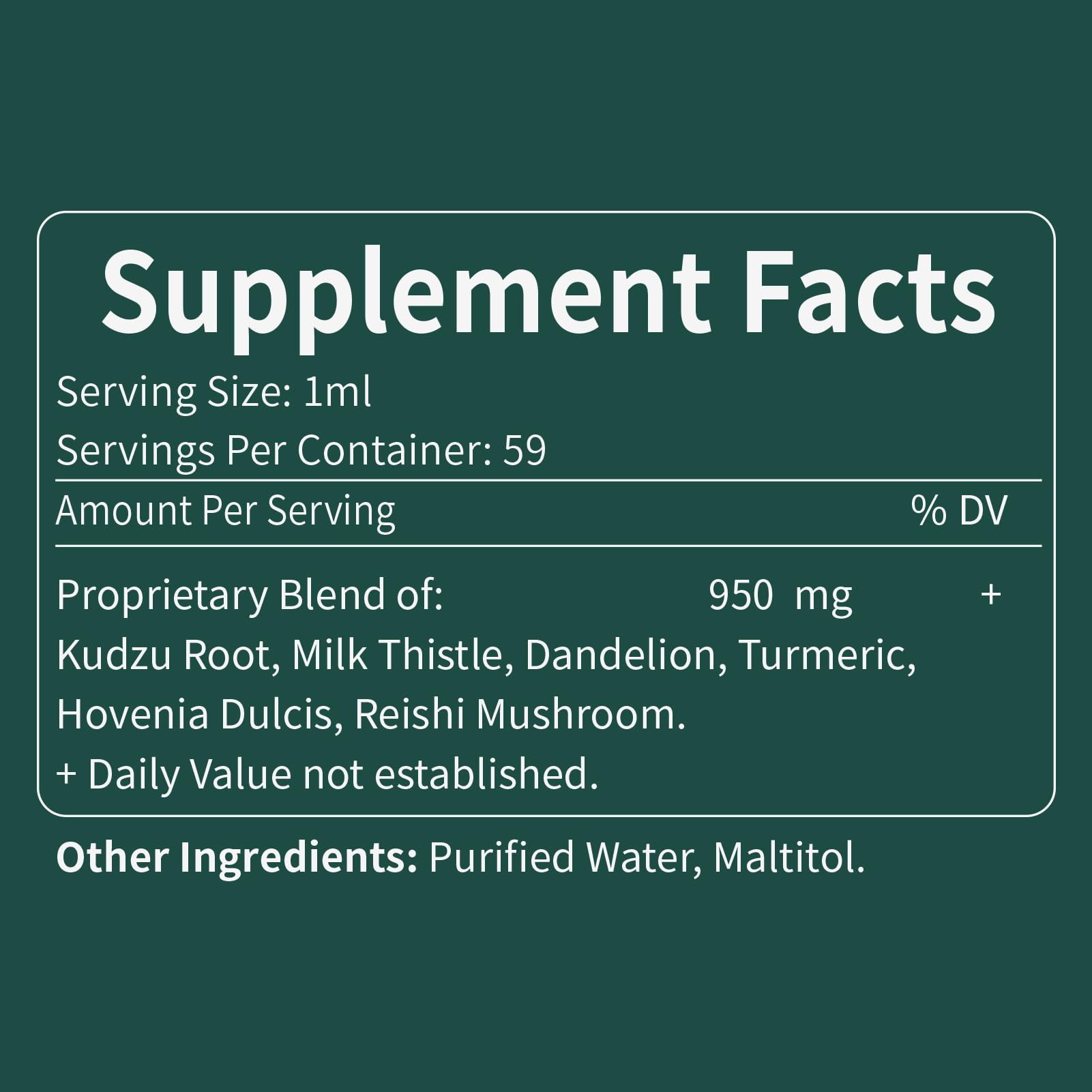 Packaging of Fuenvegtal Kudzu Drops on countertop ready for daily use