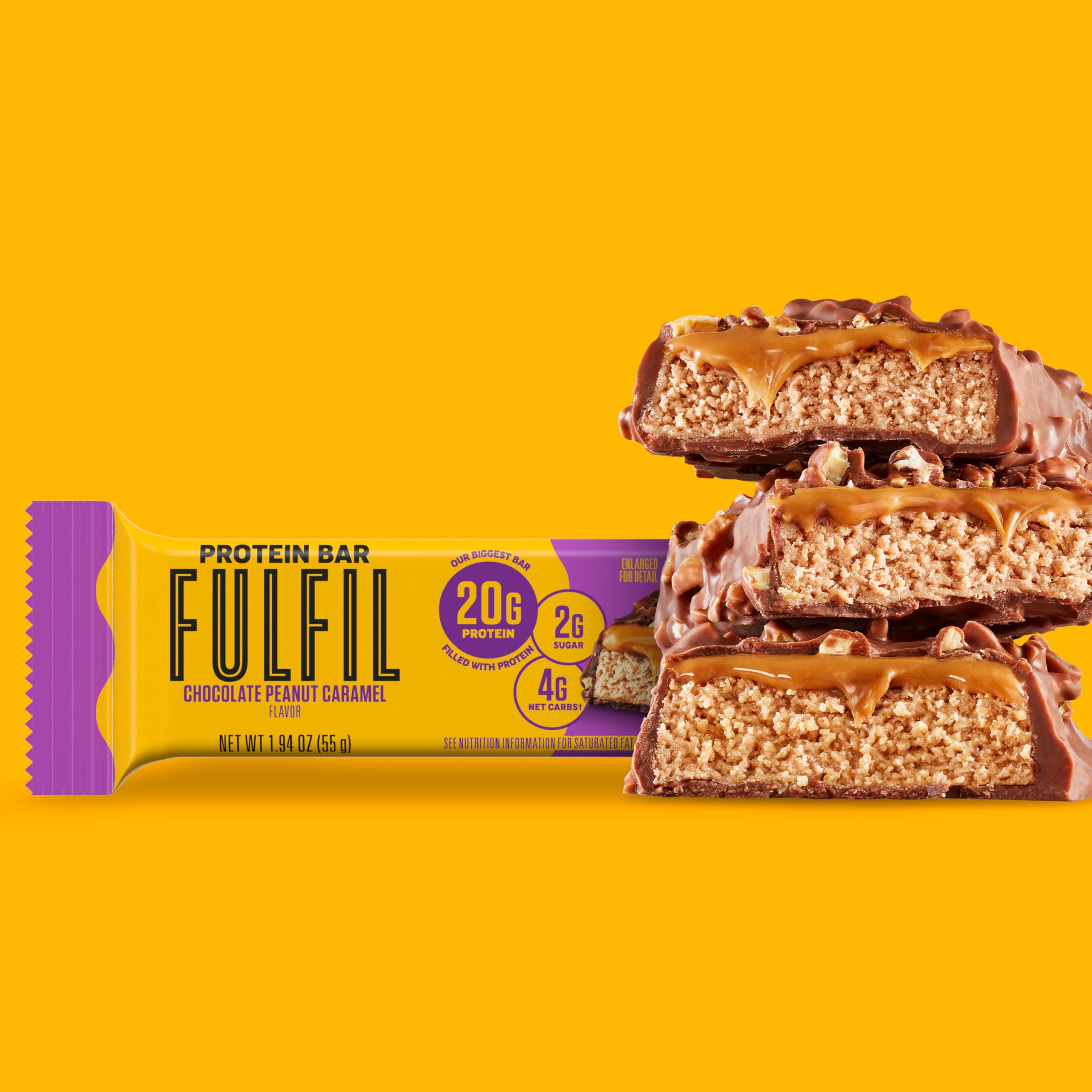 Fulfil Bar cold-pack packaging close-up, freshness during warm months