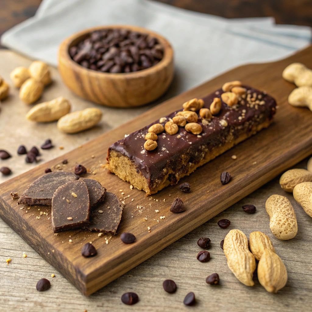 Gluten-free label on FULFIL snack bar indicating safe pantry staple.
