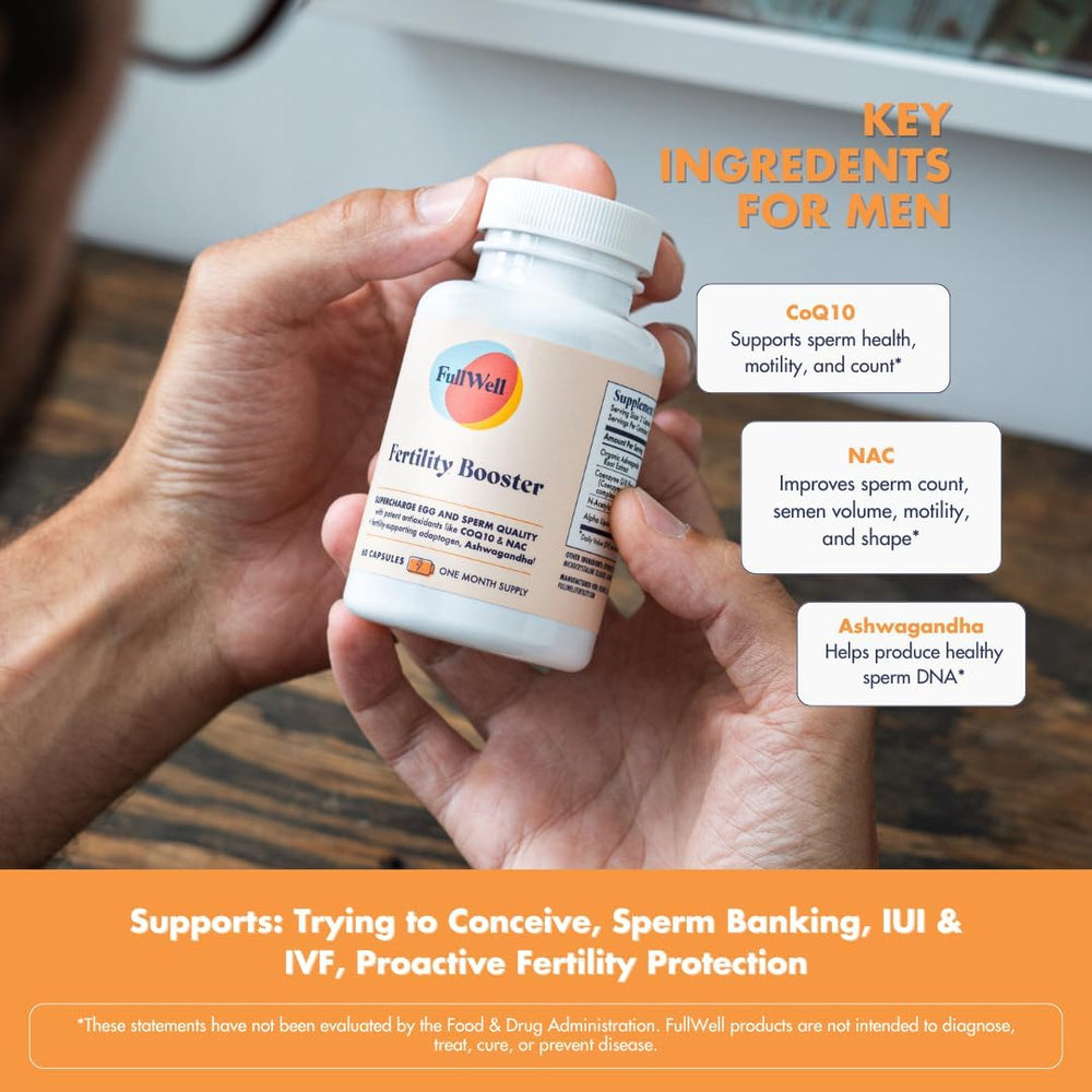 FullWell bottle back panel shows dosing directions for easy integration