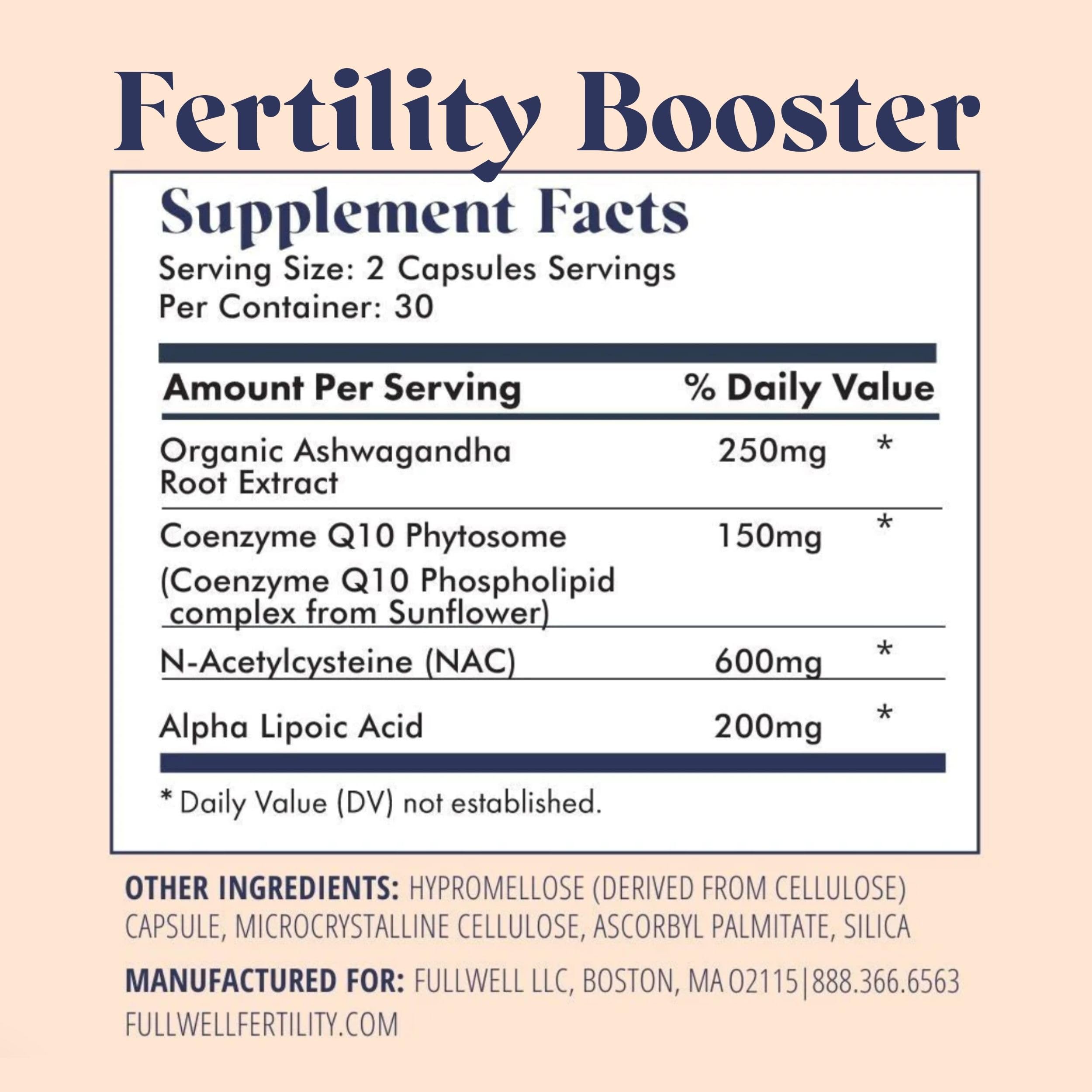 FullWell Fertility Trio bottle pour – easy daily dosing for consistent nutrient intake.