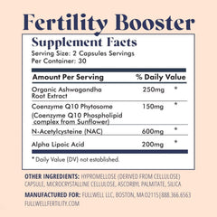 FullWell Fertility Trio bottle pour – easy daily dosing for consistent nutrient intake.