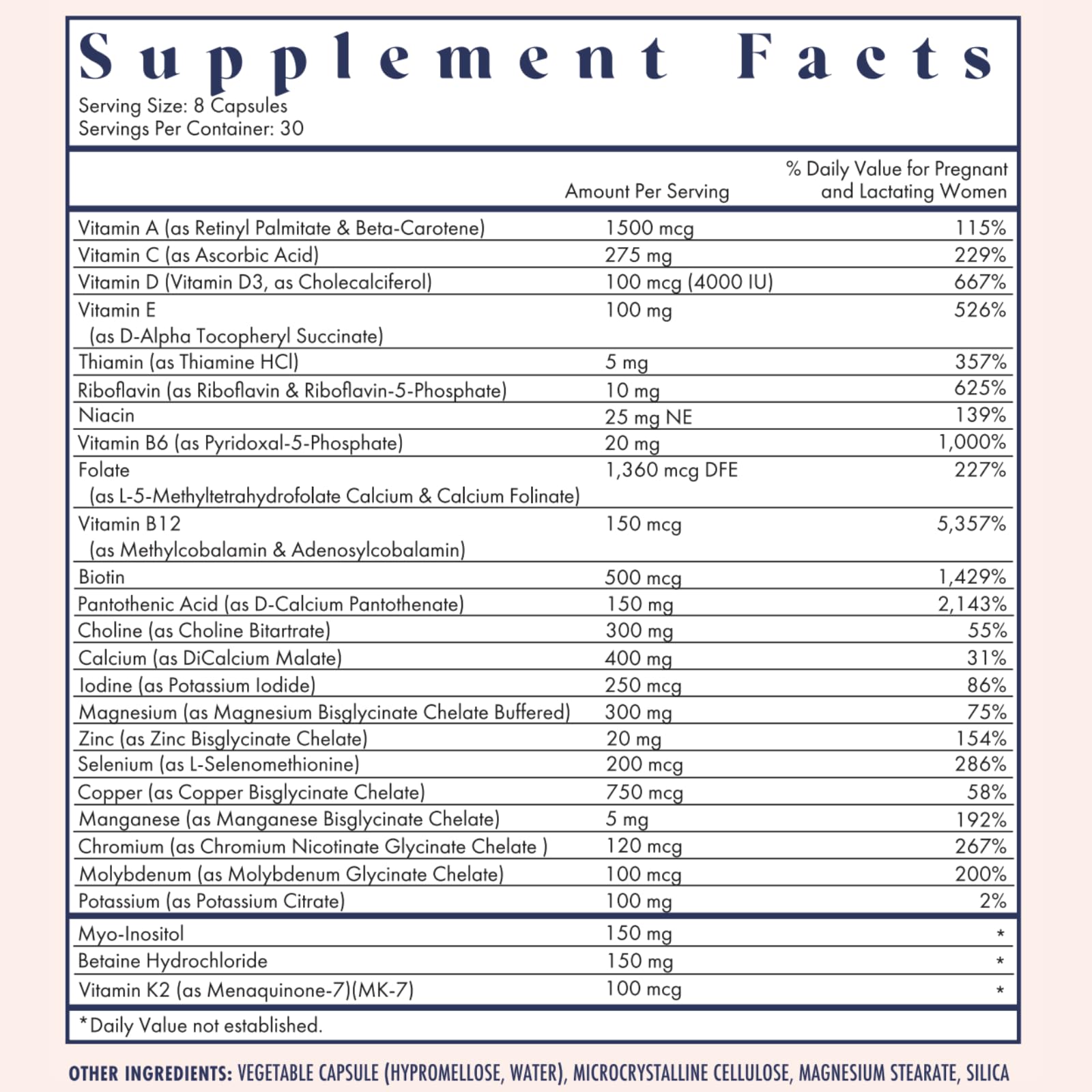 FullWell Fertility Trio packaging front – dietitian-formulated prenatal nutrition at a glance.