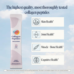 FullWell hydrolyzed collagen stick dissolving in water for easy daily use