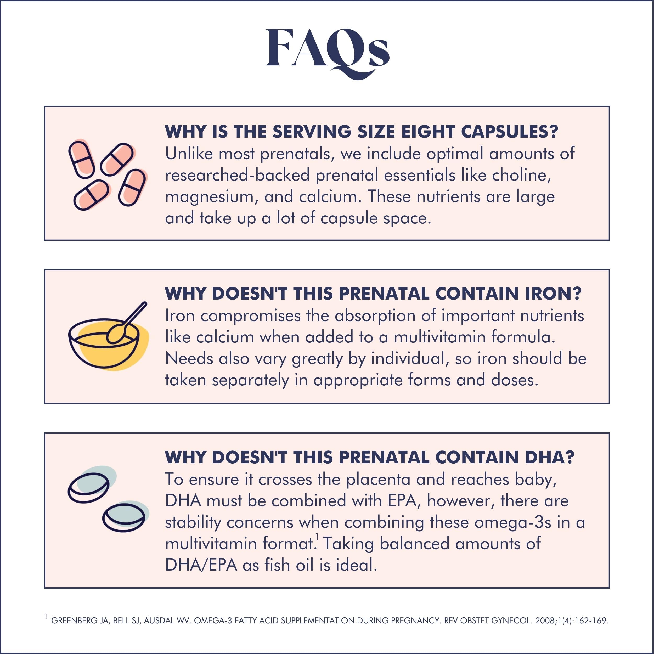 FullWell Prenatal Lemon nutrient panel highlights 26 essential nutrients