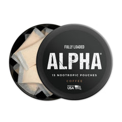 Fully Loaded Bullseye Alpha five-can packaging for bulk purchase.