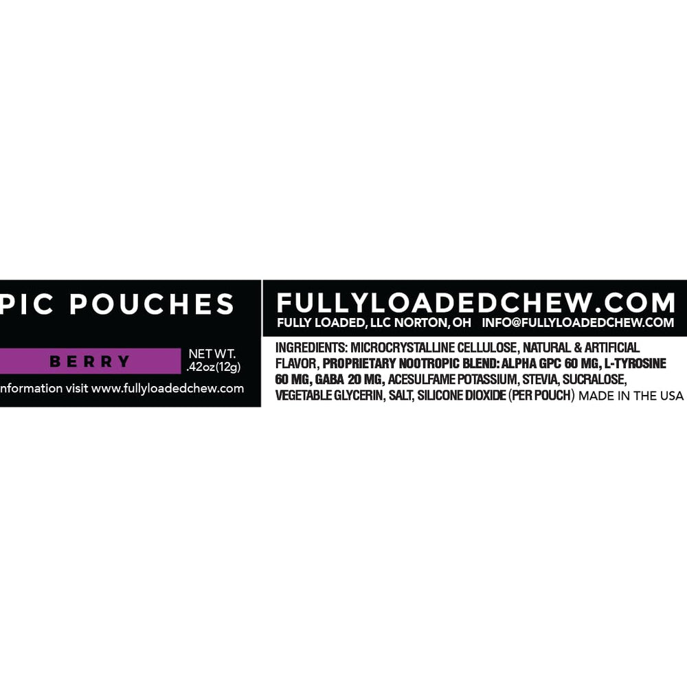 Fully Loaded Bullseye Alpha Pouches Berry pack — compact daily use