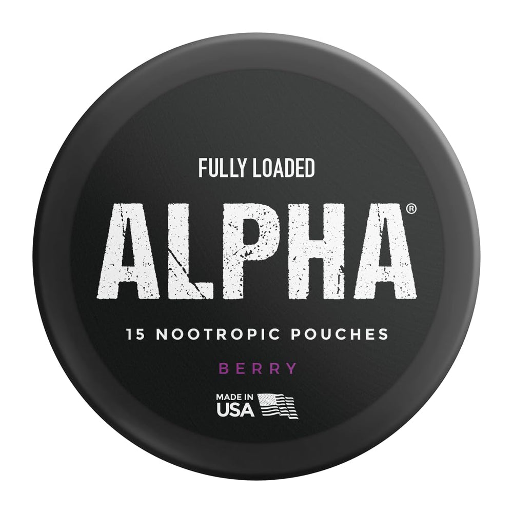 Fully Loaded Bullseye Alpha Pouches Berry health-usage — on-the-go wellness moments