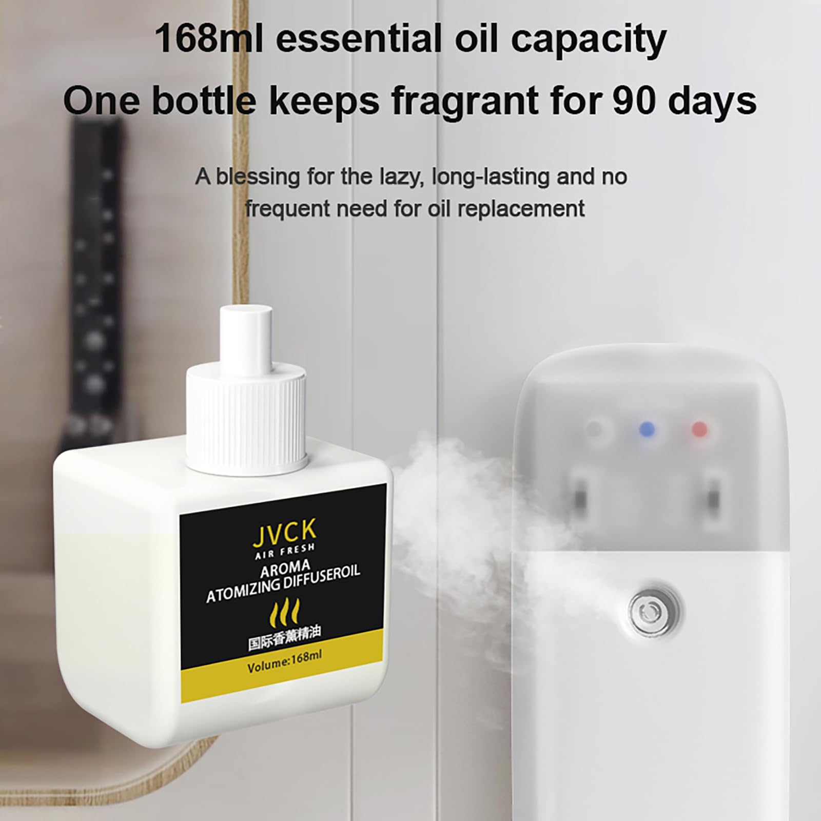 Fumgranth waterless diffuser leak-proof nozzle prevents spills and clogs