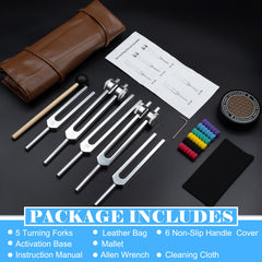 Funnydin 256Hz tuning fork ready to support focused practice.