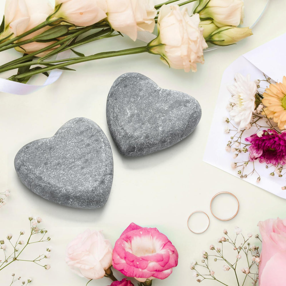 Funnymoom heart rock decor enhances shelves and mantels with a calm touch.