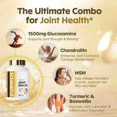 FUNRICH turmeric boswellia joint support capsules highlight anti-inflammatory potential.