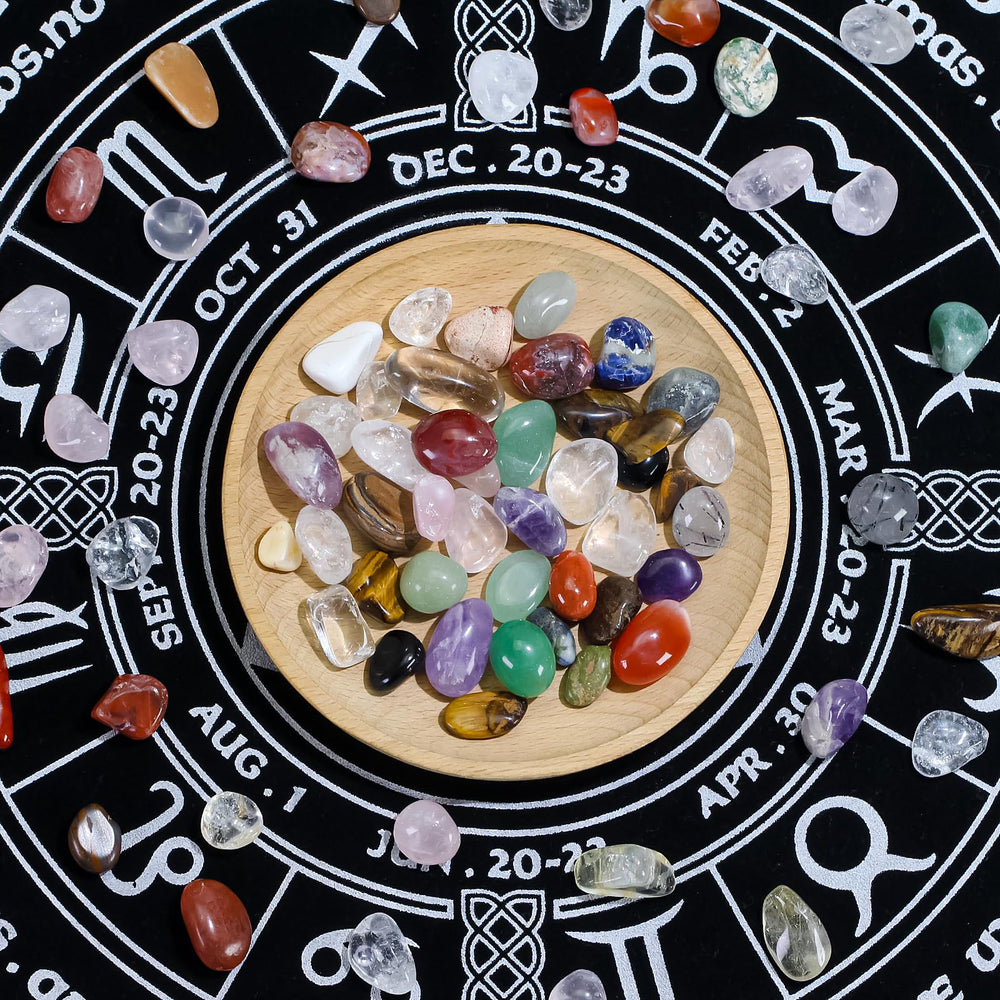 FunzelleArt stone crafts and decor shot for DIY projects and home accents.