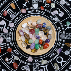 FunzelleArt stone crafts and decor shot for DIY projects and home accents.