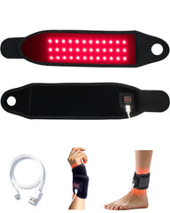 Furlove wrist therapy belt glowing 660nm red light for targeted wrist relief