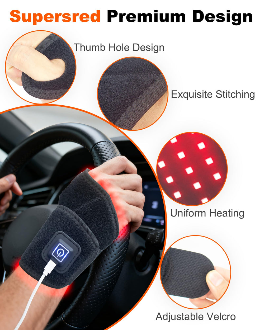Furlove belt features a 30-minute auto-shutoff for safety