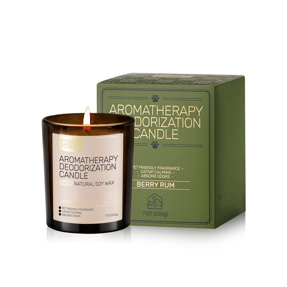 FURRYPURR odor-neutralization aroma fills the room for fresh air.