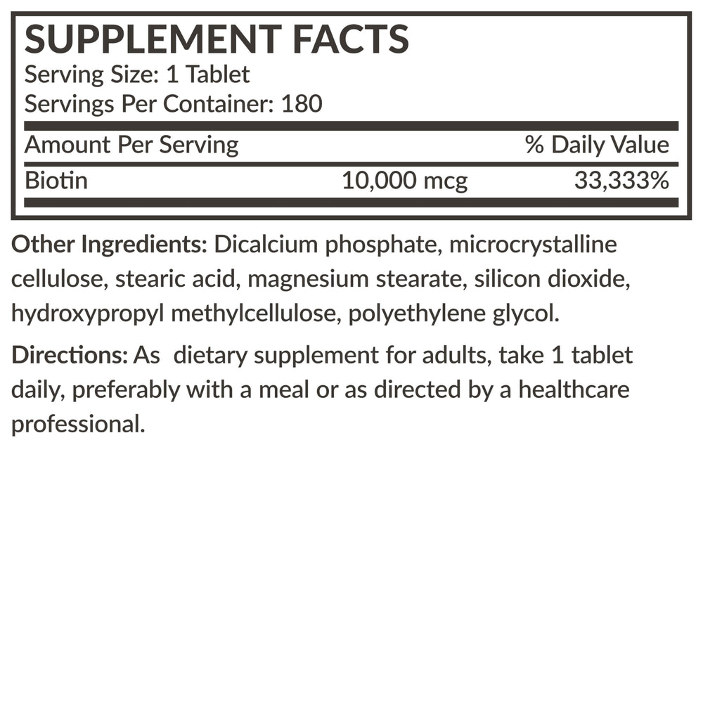 Serving size graphic on label communicates easy daily use.