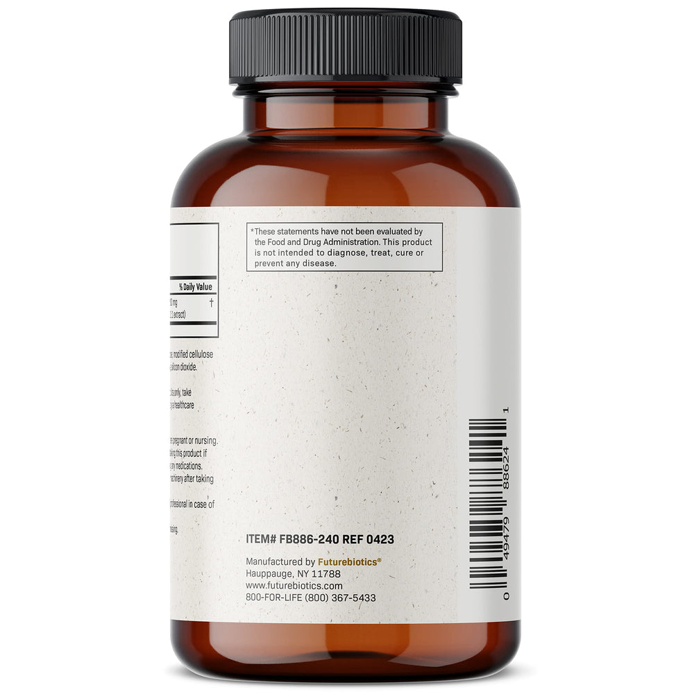Ingredients panel from the bottle emphasizes purity and global sourcing