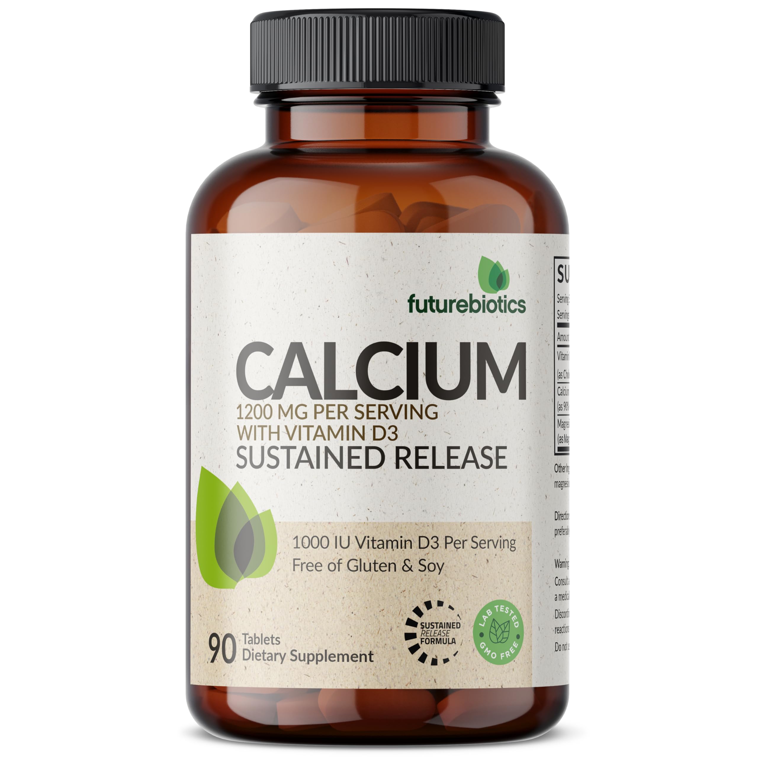 Futurebiotics Vegetarian tablets bottle showing plant-based formula option.