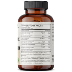 Futurebiotics Vitamin B Complex capsules close-up highlighting easy daily use.