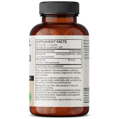 Futurebiotics Vitamin K2 D3 bottle-pour captures easy daily dosing with MK-7 and D3