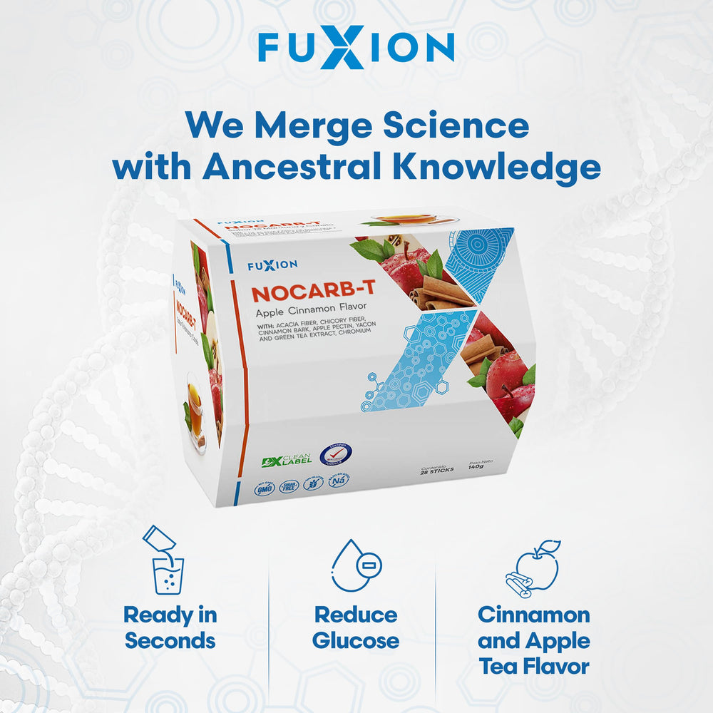 FuXion Nocarb T contents arranged for quick on-the-go mixing