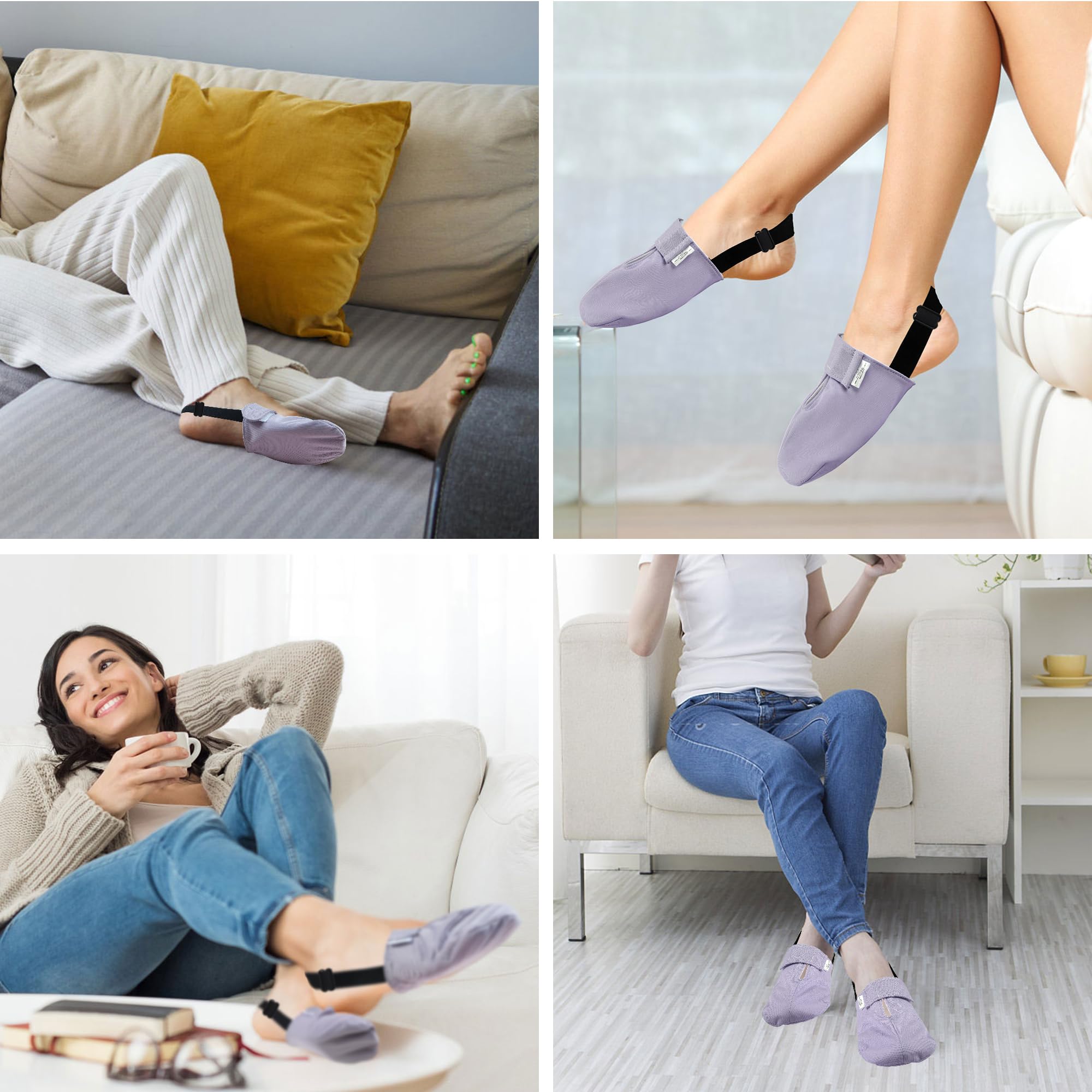 Fuz Bigaza machine-washable feet wrap is durable and easy to clean.