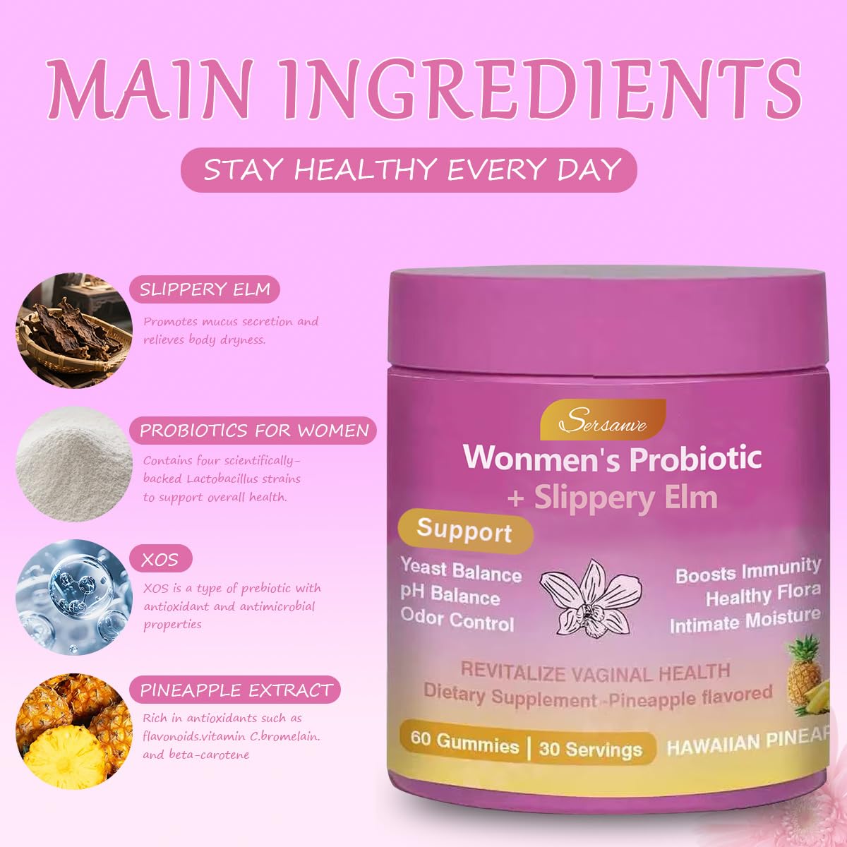 FW ZONE pineapple flavor swatch conveys refreshing daily enjoyment