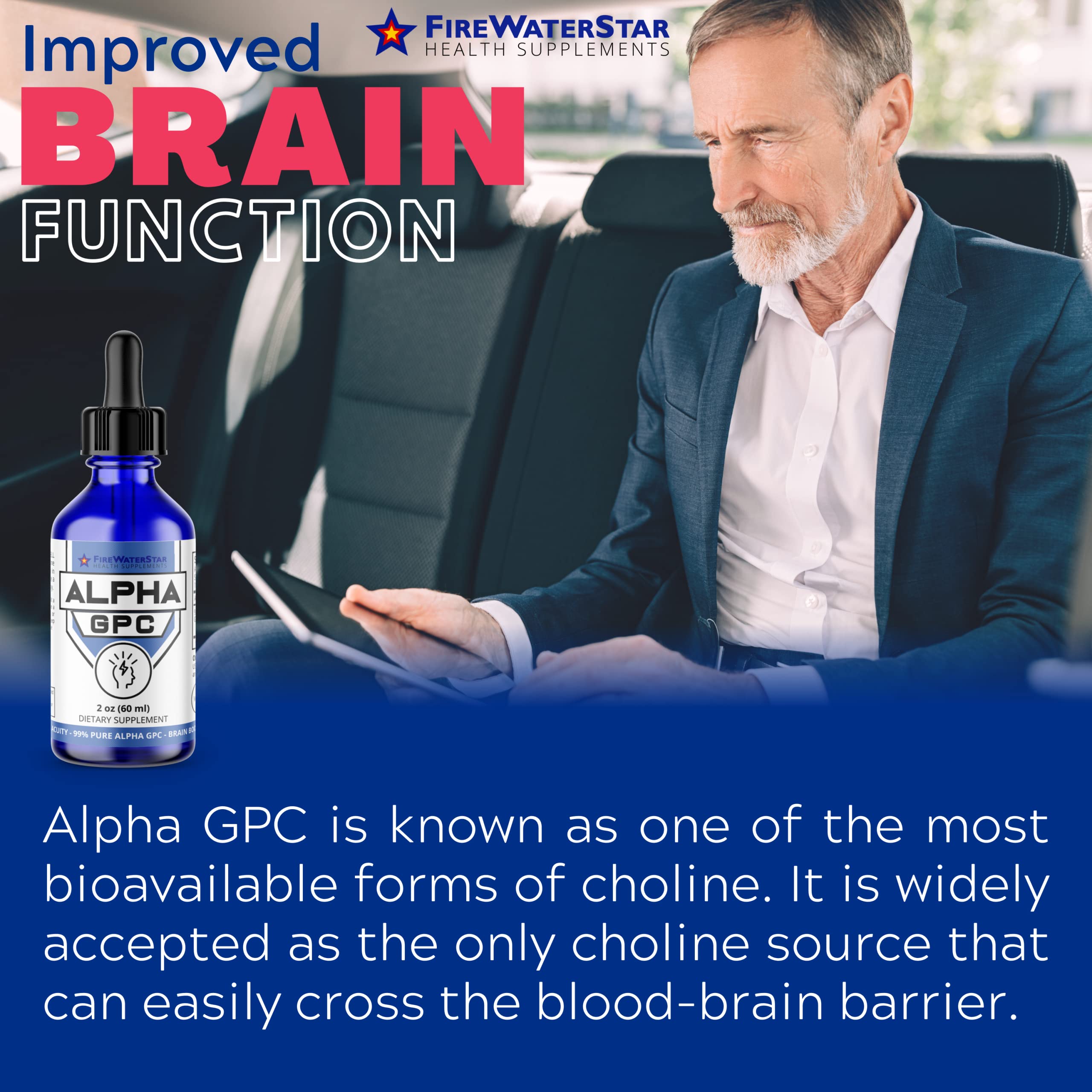 FWS Alpha GPC liquid pour shows a pure, additive-free formula