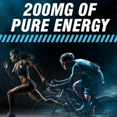 Close-up of FXSUPPS caffeine capsules highlighting smooth texture.