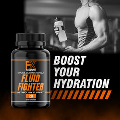 FXSUPPS Fluid Fighter capsules close-up for active lifestyle support
