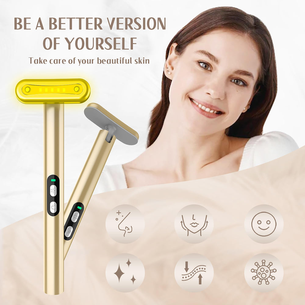 Fxtiaa seven-colors LED wand display showing color options for personalized routines.