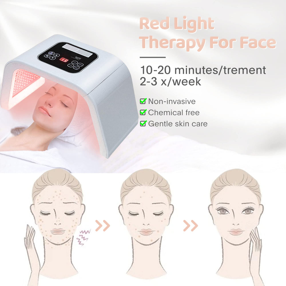 FXXXCUWUU LED mask assembly shows easy setup for quick home routines.