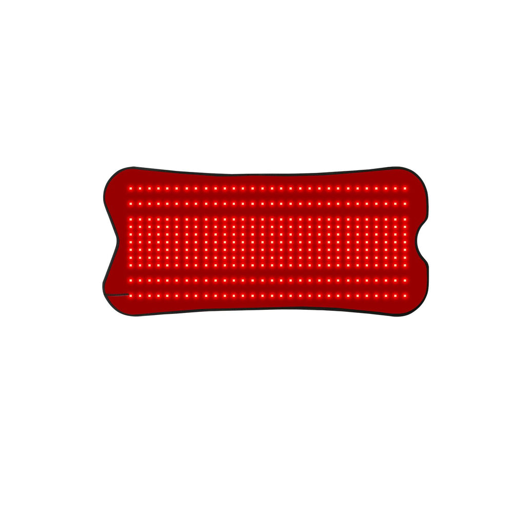 fyovuv red light therapy belt front view showing even coverage for at-home sessions