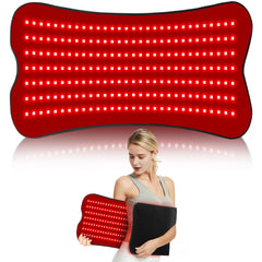 fyovuv red light therapy pad front view shows portable body warmth