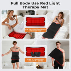 fyovuv therapy pad covers back and torso for versatile use