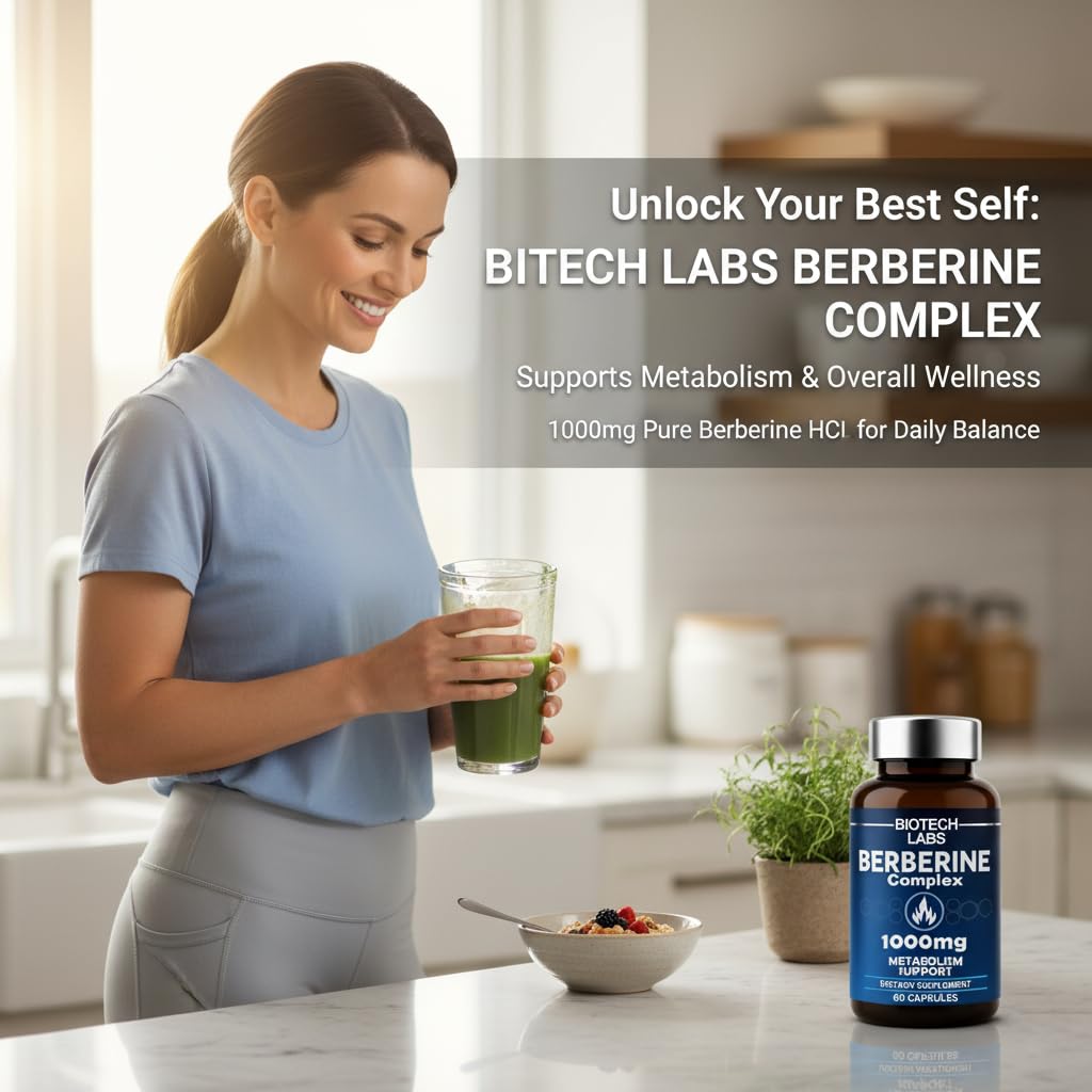 FYRKOA Berberine Complex capsules close-up showing a convenient two-capsule daily serving.