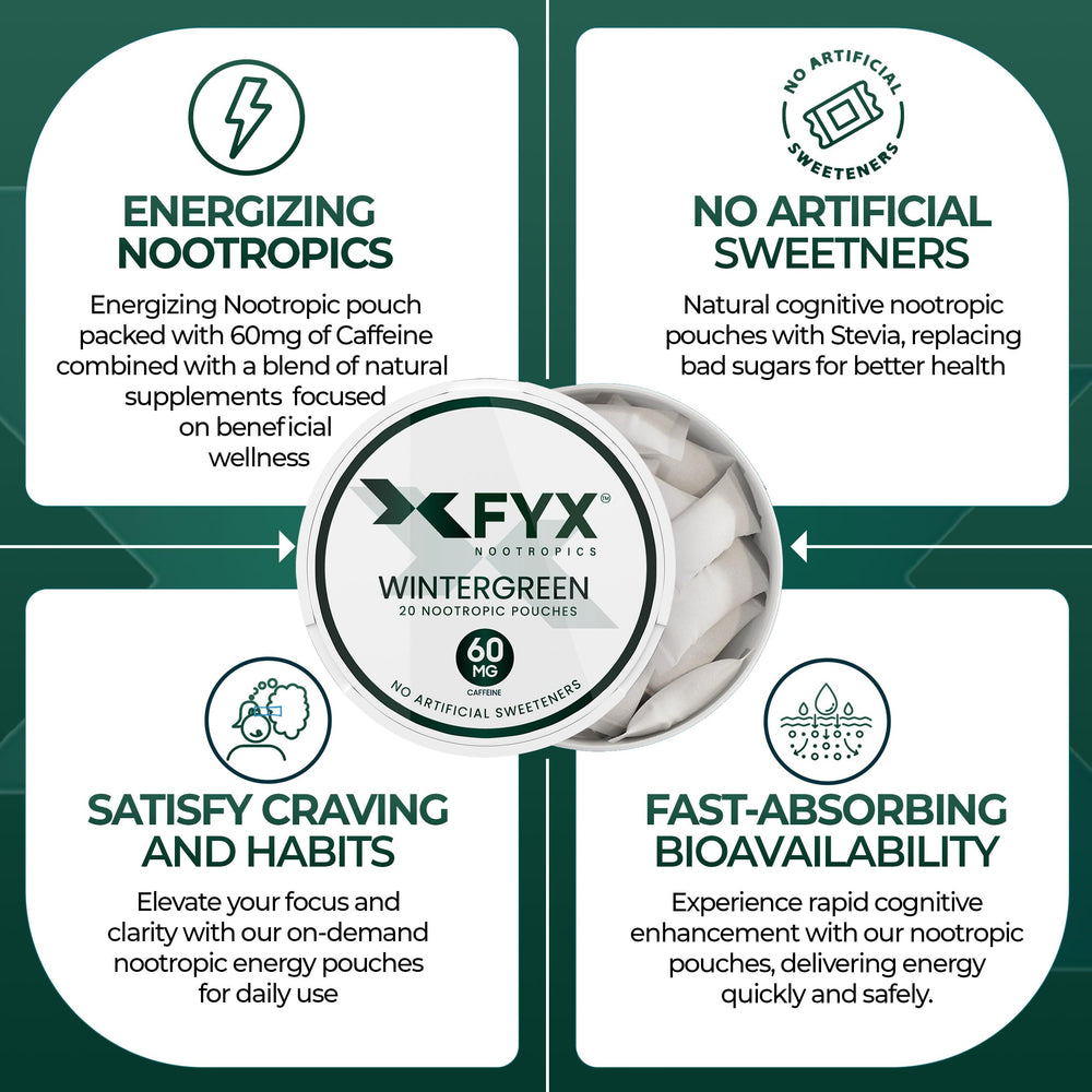 Ingredient blend includes Alpha-GPC, L-Tyrosine, and L-Theanine