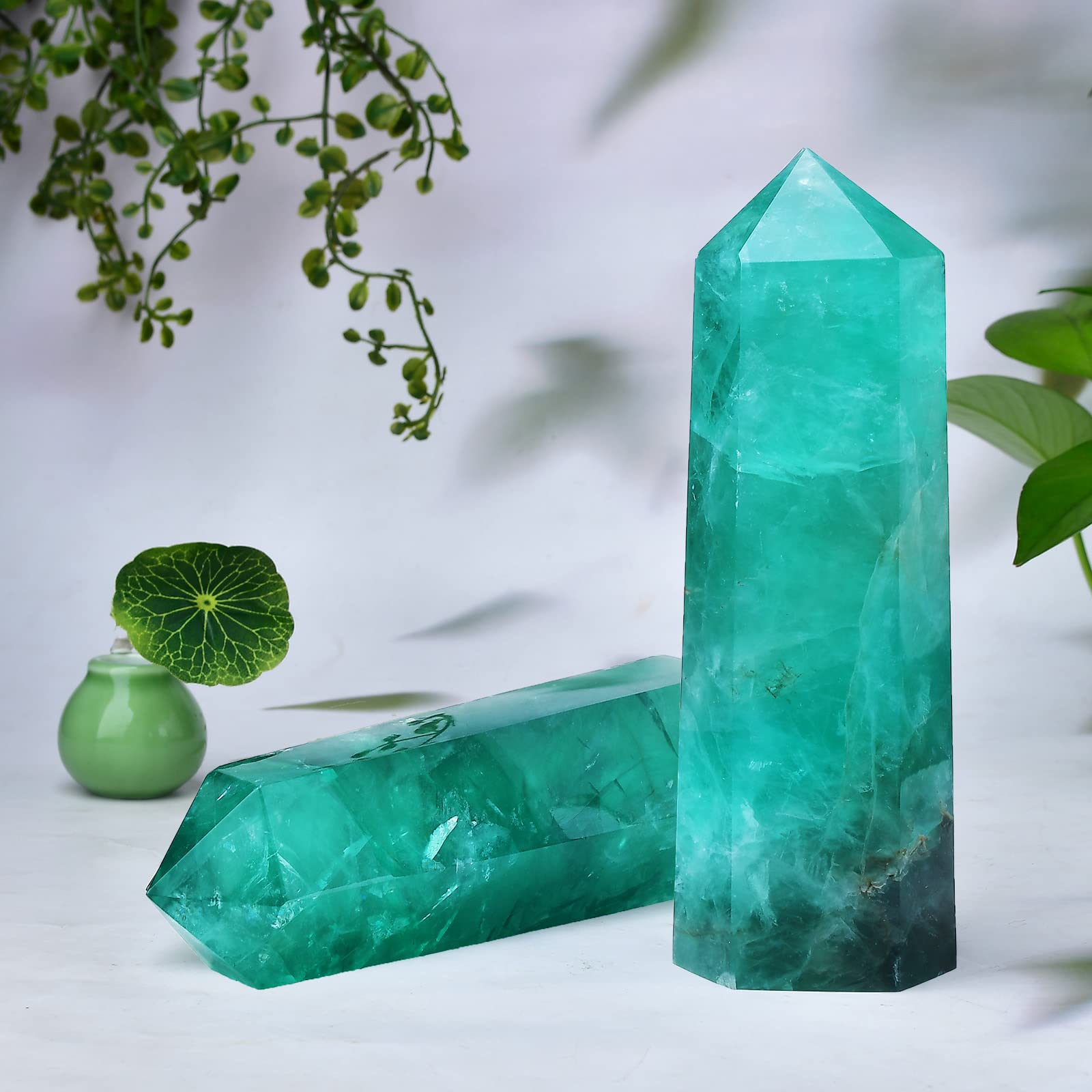 FZBHRO six-facet crystal point concentrates energy for personal focus