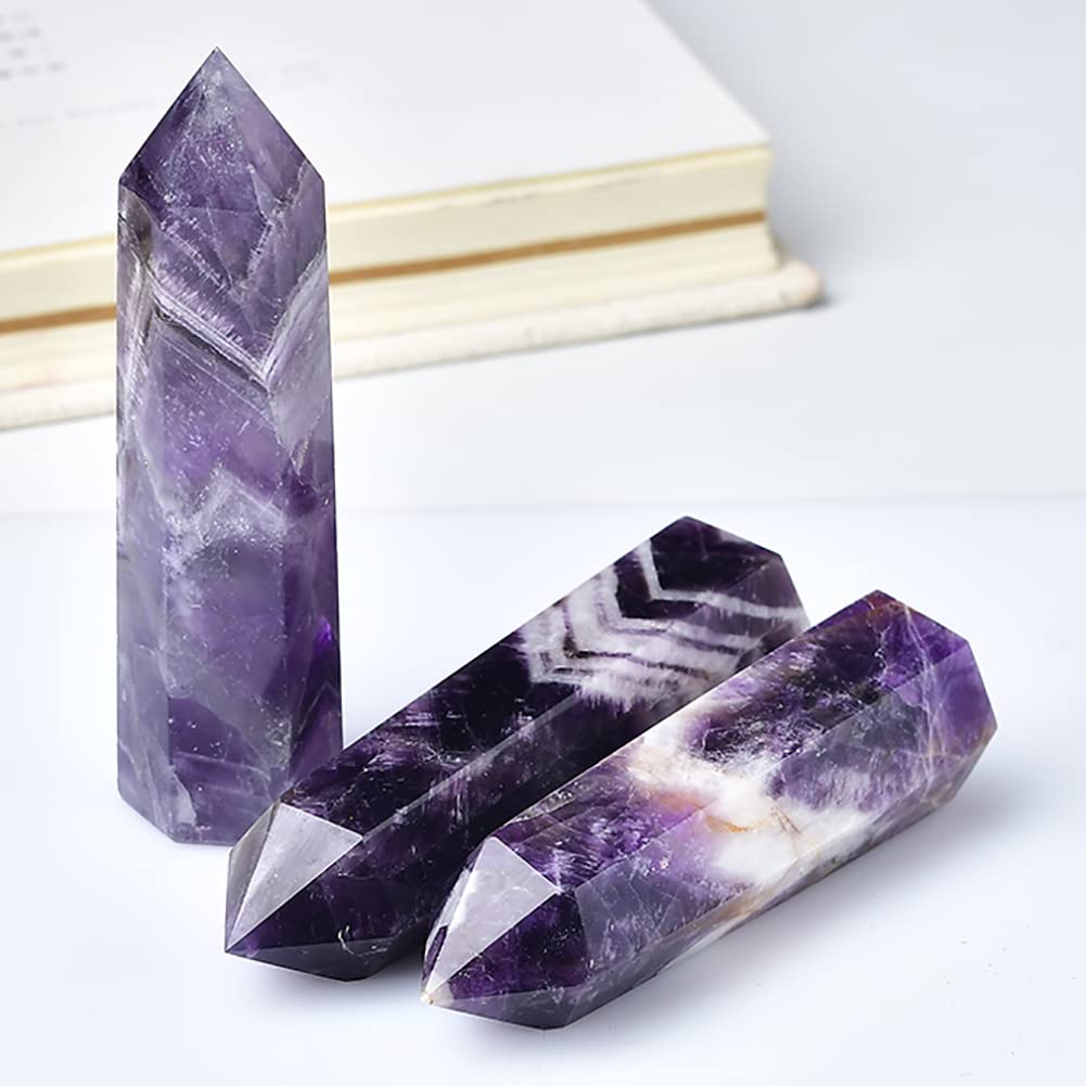 FZBHRO chevron amethyst obelisk as a thoughtful gift.