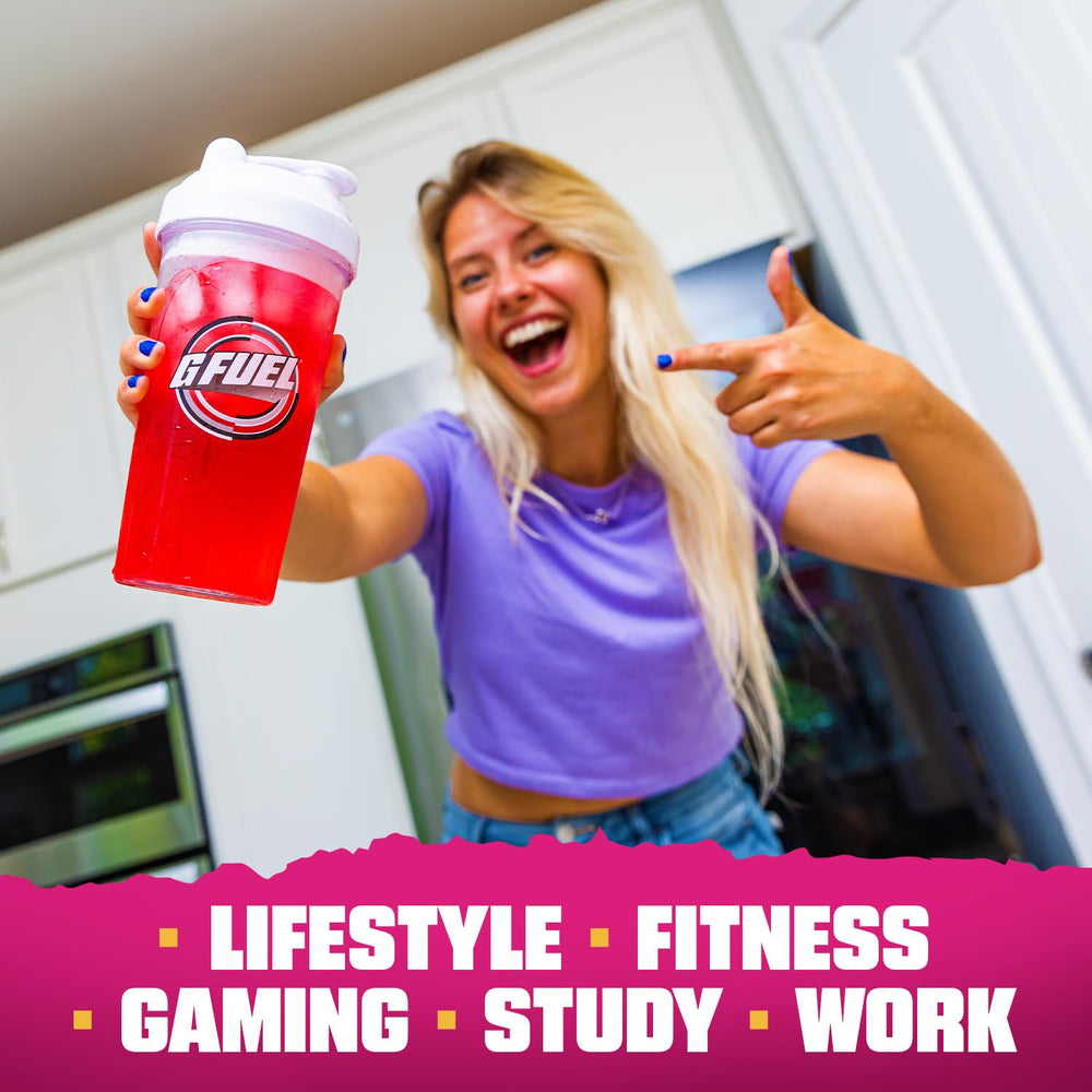 G Fuel Hype Sauce 2.0 served-glass ready-to-drink energy for gaming sessions