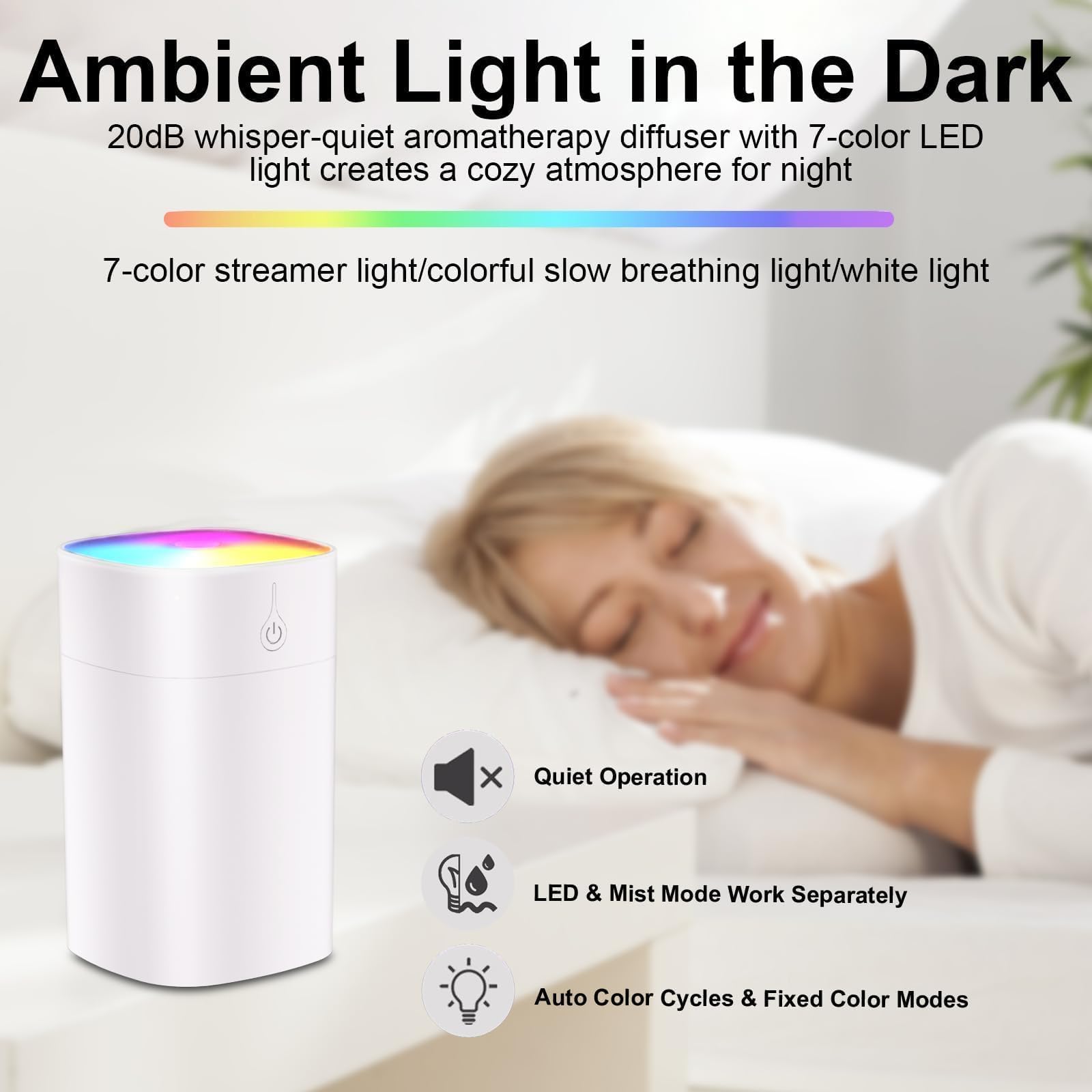 G-RECREATER quiet ultrasonic mist ideal for study or meditation